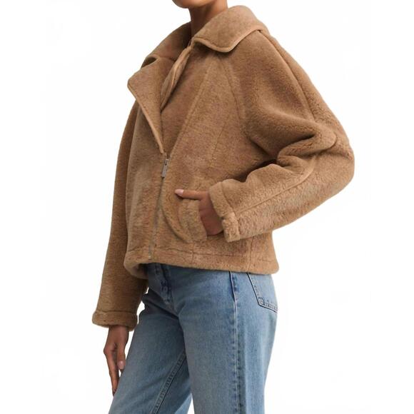 NEW Z SUPPLY townsend sherpa jacket in natural - Picture 3 of 3